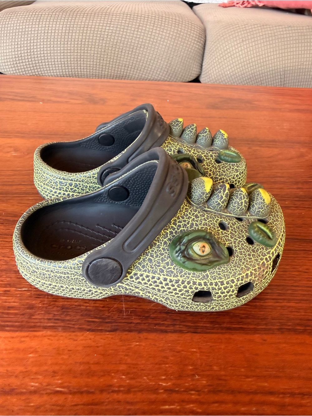 Crocs Toddler Classic IAM Scary Dino Clog